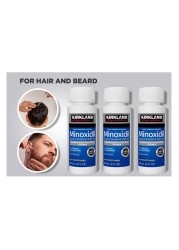 Pack Of 3 Minoxidil 5% Extra Strength Hair Regrowth Bottles 60ml
