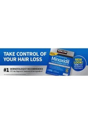 6-Pack Minoxidil 5% Extra Strength Hair Regrowth Solution &ndash; 60ml Bottles