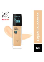 Maybelline New York Fit Me Matte+Poreless Liquid Foundation SPF22 128 30ml