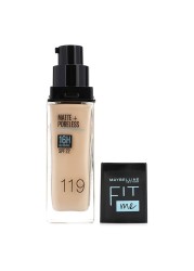Maybelline New York Fit Me Matte+Poreless Liquid Foundation SPF22 119 30ml