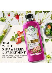 Herbal Essences Bio Renew Clean White Strawberry And Sweet Mint Conditioner Pink 400ml