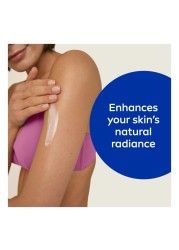 NIVEA Even Tone Body Lotion Natural Glow Complex &amp; Vitamin C UV Protection All Skin Types Jar 625ml
