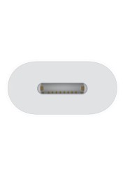 أبل محول USB-C إلى Lightning - أبيض