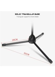 The Mohrim Adjustable Phone Tripod Floor Stand/Holder/Mount, Selfie Stick With Flexible Gooseneck