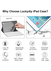 Ntech iPad Mini 4 Keyboard Case 7.9&quot; Ultra Slim Shell Stand Cover With Magnetically Detachable Wireless Bluetooth Keyboard For Apple iPad Mini 4 Black