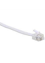 ساندبرغ كابل هاتف بموصل RJ11 إلى RJ11 بطول 1.8 متر - أبيض