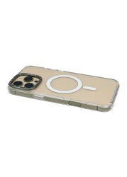 حافظة Mezone iPhone 16 Pro Max Clear MagSafe، حماية من الدرجة العسكرية iPhone16 Pro Max غطاء نحيف مقاوم للصدمات، حافظة هاتف واقية بمغناطيس قوي مضادة للخدش ومضادة لبصمات الأصابع مع إطار عدسة، شفاف