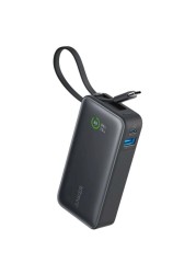 Anker Nano Power Bank With USB-C Cable Black 20000mAh 30W
