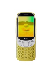 نوكيا 3210 هاتف ثنائي الشريحة 64 ميغابايت رام، 128 ميغابايت Y2K 4 جي - ذهبي