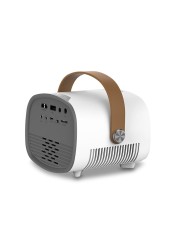 Wownect Mini HD Projector LED [Screen Size Up To 160&rsquo;&rsquo;] 1000 Lumen Full HD 1080P Resolution Support Home Projector