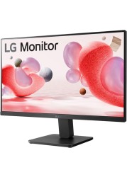 LG 3-Side Borderless Monitor, 23.8&quot; FHD IPS Display, 100Hz Refresh Rate, 5ms Response Time, AMD FreeSync Technology, D-Sub / HDMI / 3.5mm Audio Port, Black 24MR400