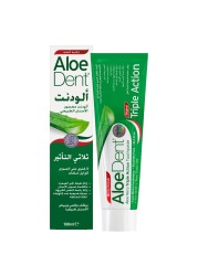 ألو دانت معجون أسنان أصلي ثلاثي المفعول بالصبار 100 ملل