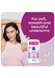 NIVEA Antiperspirant for Women Pearl &amp; Beauty Pearl Extracts Stick 50ml Pack of 2