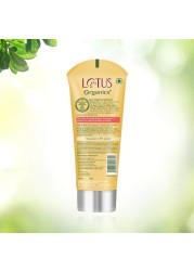 لوتس أورغانيكس+ شير برايتنين واقي شمس معدني لماع صافي SPF 50 أبيض 100 غرام