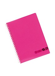 Sept Couleur Notebook Pink B5 80 Sheet