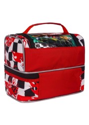 Mattel Hotwheels Printed 2 Compartment Lunch Bag