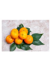 Clementine with Leaves