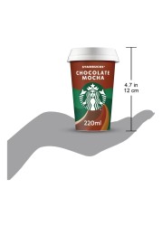Starbucks Chocolate Mocha Coffee Drink, 220ml