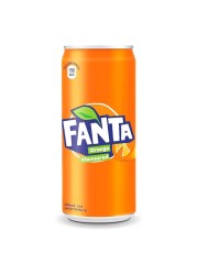 Fanta Orange Carbonated Soft Drink 245ml Pack of 6