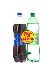 Pepsi And 7Up Carbonated Soft Drink 1.5L Pack of 2
