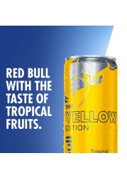 Red Bull Energy Drink Tropical 250ml Pack of 4