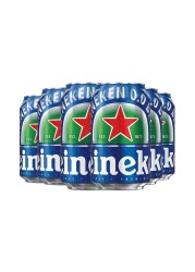 Heineken 0.0 Non Alcoholic Beer Can 330ml Pack of 6