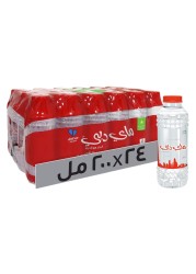 ماي دبي مياه شرب قليلة الصوديوم 200 ملل حزمة من 24