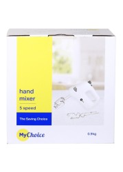 ماي تشويس خلاط يدوي MHM-783P - أبيض 200 وات 5 سرعات