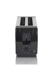 4 Slice Bread Toaster with Extra Wide Slots Stainless Steel Toaster with Dual Independent Controls, Adjustable Browning Settings &amp; High-Lift Lever Perfect for Toast, Bagels, and Waffles