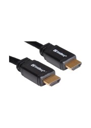 ساندبرغ 2.0 HDMI كابل 2 متر - أسود