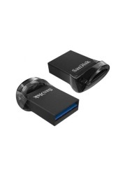 سانديسك ألترا فيت USB فلاش درايف 64 غيغابايت - أسود