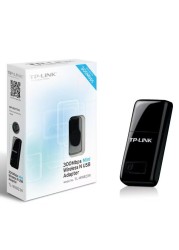 محول شبكة واي فاي لاسلكي صغير الحجم من تي بي لينك TL-WN823N N300