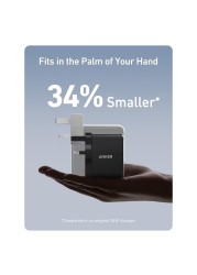 Anker Nano USB-C Port Wall Charger Black 100W