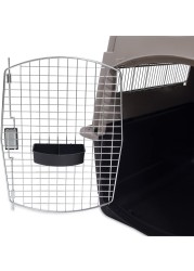 PETMATE ULTRA VARI KENNEL FASHION 36&quot; 50-70lbs ~ TAUPE &amp; BLACK