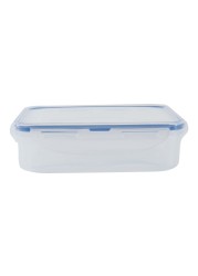 Lock &amp; LockClassic Rectangular Food Container HPL815 Clear/Blue 550ml