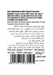 Tropical Gelo Bonbons Jellies With Fruity Juice 400g