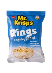 NFI Mr. Krisps Rings Lightly Salted Puffs, 15g Pack of 25