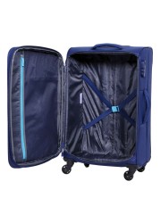 American Tourister Jamaica Spinner Luggage Soft Trolley Navy 58cm
