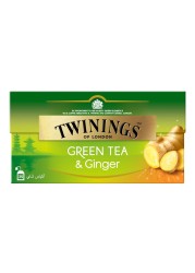 Twinings Green Tea and Ginger Tea Bags 25 Tea Bags