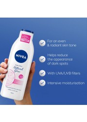 NIVEA Body Lotion, Normal to Dry Skin, Natural Glow, Vitamin C, 250ml