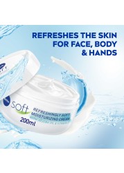 NIVEA Moisturising Cream Soft Refreshing Jar 200ml