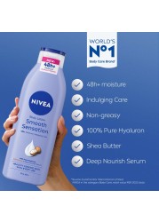 NIVEA Body Lotion, Dry Skin, Shea Smooth, Deep Moisture Serum, 250ml