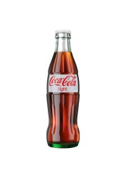 Coca-Cola Light Carbonated Soft Drink Glass Bottle 290ml