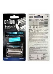 Braun 32S Cassette Replacement For Series 3 Cruzer Clean Shave Cassette Black