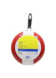 MyChoice Non-Stick Fry Pan Red And Black 28cm