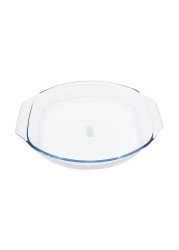 Pyrex Optimum Glass Oval Roaster Clear 2L