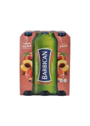 Barbican Peach Flavoured Non-Alcoholic Malt Beverage 330ml Pack of 6