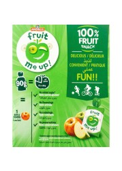 Andros Fruit Me Up! No Added Sugar Apple Flavoured Fruit Snack, 90g Pack of 4