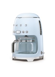 Smeg 50&#39;s Style Drip Filter Coffee Machine DCF02PBUK Blue 1050W