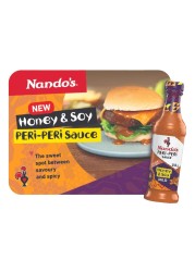 Nando&#39;s Mild Honey and Soy Peri-Peri Sauce, 250g